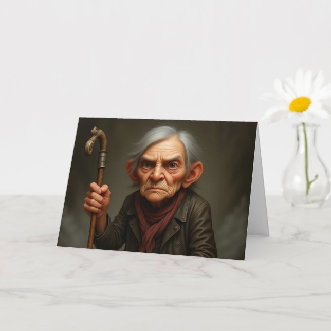 Peace, Love, and Ibuprofen Milestone Occasion Card (Small Plant)