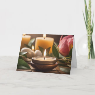 Peace Love and Light Card