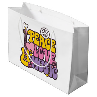 Peace, Love, And Music Gift Bags