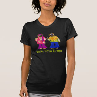 Peace Love and Pugs T-Shirt