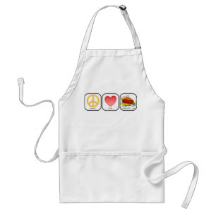 Peace, Love and Pumpkin Pie Standard Apron