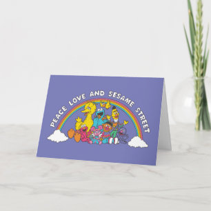 Peace, Love and Sesame Street Card