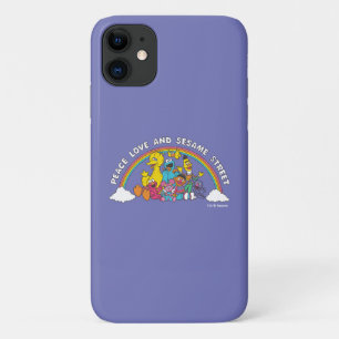 Peace, Love and Sesame Street iPhone 11 Case