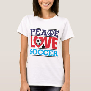 Peace, Love and Soccer Shirt