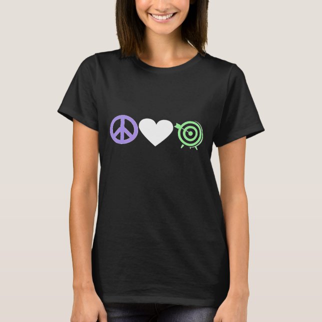 Peace Love Archery T-Shirt (Front)