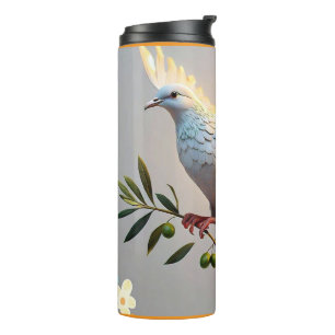 "Peace Love Art Expression" Thermal Tumbler