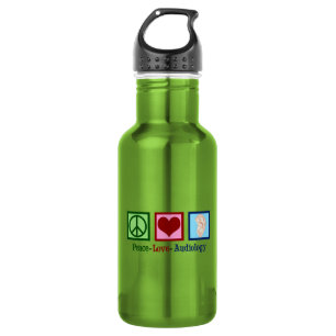 Peace Love Audiology Cute Audiologist 532 Ml Water Bottle