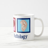 Peace Love Audiology Cute Audiologist