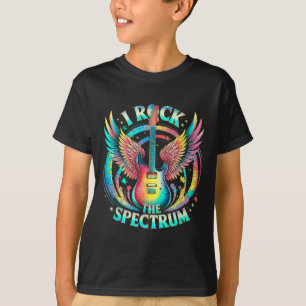 Peace Love Autism World Tour Rock The Spectrum Adv T-Shirt