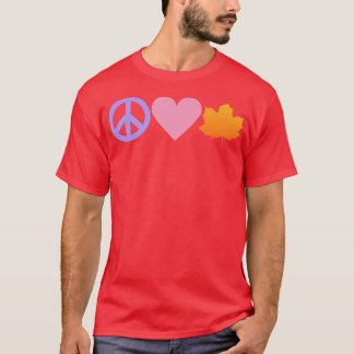 Peace Love Autumn T-Shirt