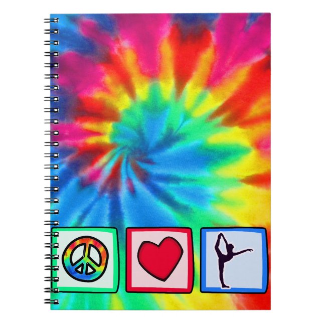 Peace, Love, Ballet Notebook (Front)