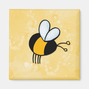 peace love bees magnet