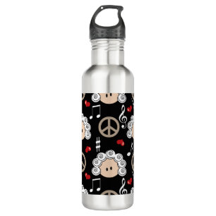 Peace Love Beethoven BPA Free 710 Ml Water Bottle