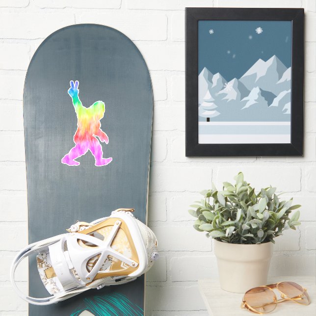 Peace Love Bigfoot   (Snowboard)