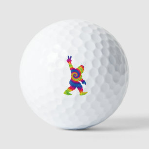 Peace Love Bigfoot - Bigfoot Lovers    Golf Balls