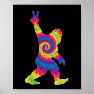 Peace Love Bigfoot - Bigfoot Lovers         Poster