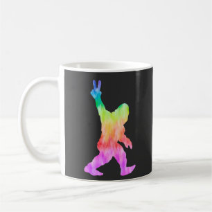 Peace Love Bigfoot Coffee Mug
