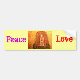 Peace Love                            ... Bumper Sticker