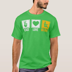 Peace Love Bus Driver School Bus Drivers Driving T-Shirt