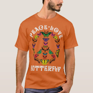 Peace Love Butterfly Peace Sign 1 T-Shirt
