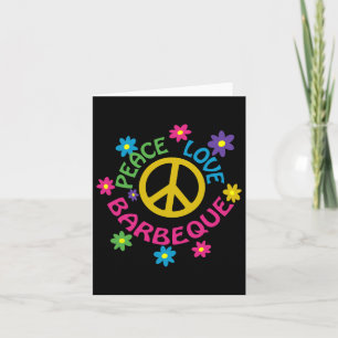 Peace Love Byrbeque - Byrbecue Card