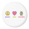 Peace, Love & Calculus Magnets