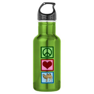 Peace Love Camels 532 Ml Water Bottle