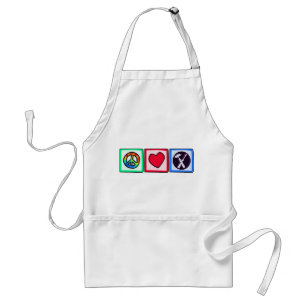 Peace, Love, Carpenters Standard Apron