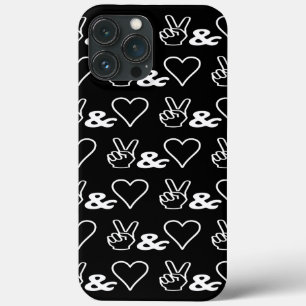 Peace & Love Case-Mate iPhone Case