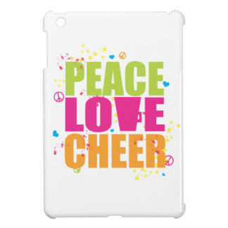 Peace, Love, Cheer iPad Mini Case