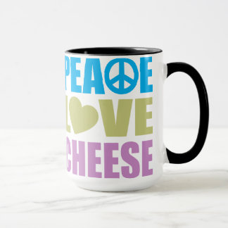 Peace Love Cheese Mug