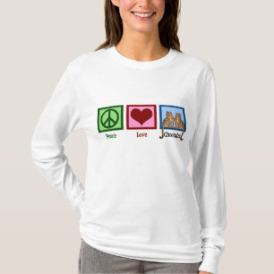 Peace Love Cheetahs T-Shirt