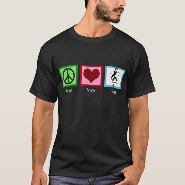 Peace Love Choir T-Shirt (Front)