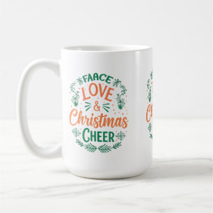 Peace, Love & Christmas Cheer – Classic 15 oz Mug