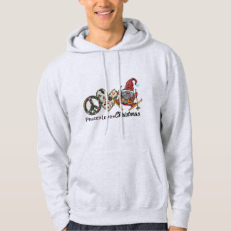 Peace Love Christmas  Hoodie