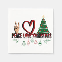 Peace Love Christmas Stainless