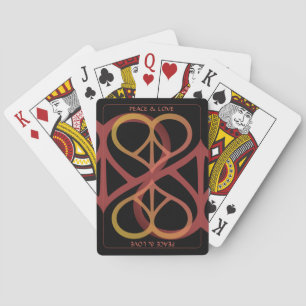 Peace & Love Classic Playing Cards