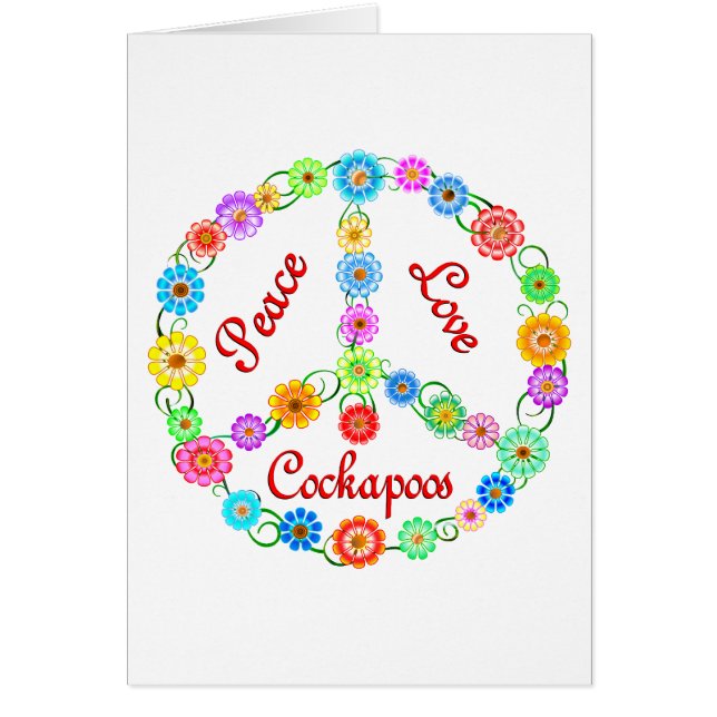 Peace Love Cockapoos (Front)