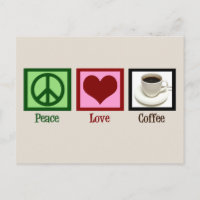 Peace Love Coffee Custom Cafe