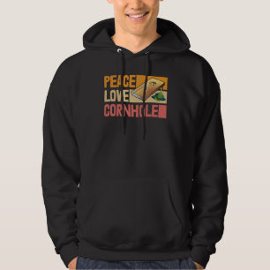 Peace Love Cornhole   Corn Star Tees Women Playing