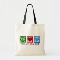 Peace Love Cross Stitch