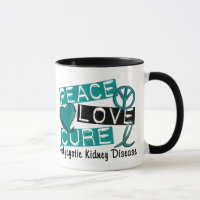 Peace Love Cure PKD Polycystic Kidney Disease