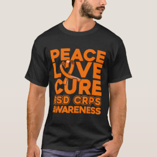 Peace Love Cure Rsd Crps Awareness 1 T-Shirt