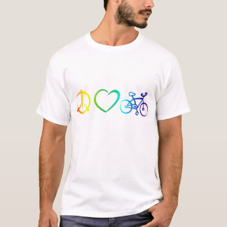 peace love & cycling T-Shirt