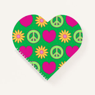 Peace Love Daisies Notebook