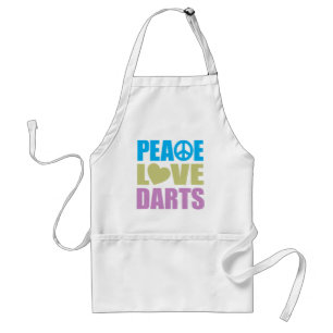 Peace Love Darts Standard Apron