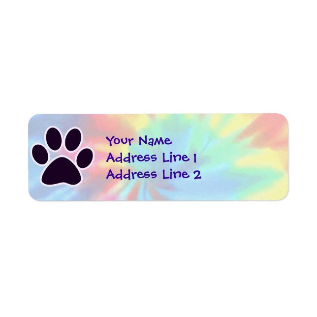 Peace, Love, Dog; Pawprint (Front)