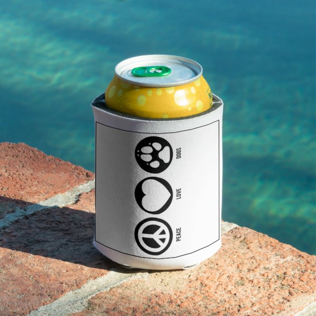 Peace Love Dogs Can Cooler (In Situ Pool)