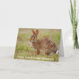 Peace, Love & Easter Blessings! Greeting Card