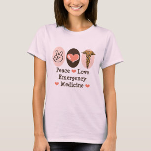 Peace Love Emergency Medicine Organic T-shirt